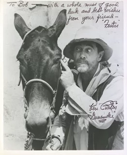 Ken Curtis autograph