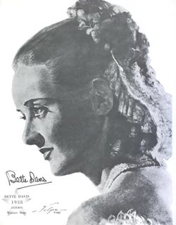 Bette Davis autograph
