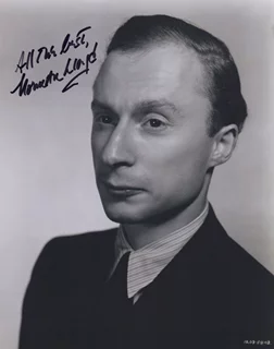 Norman Lloyd autograph