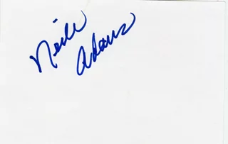 Neile Adams autograph