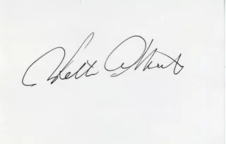 William Atherton autograph