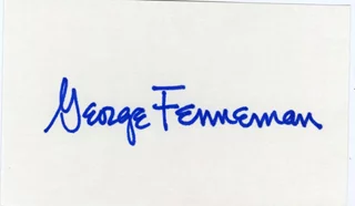 George Fenneman autograph