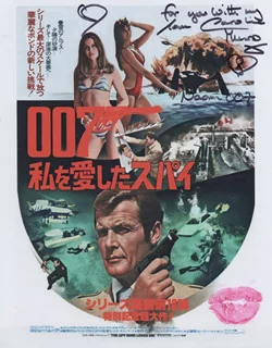 Caroline Munro autograph