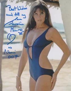Caroline Munro autograph