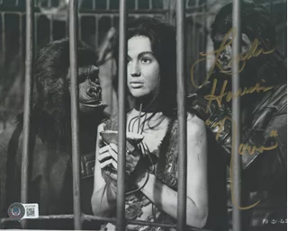 Linda Harrison autograph