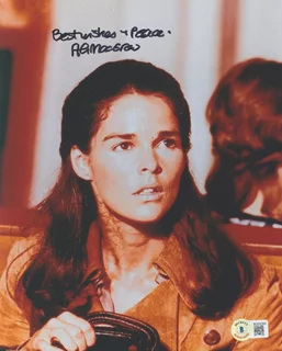Ali MacGraw autograph