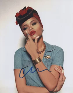 Andra Day autograph