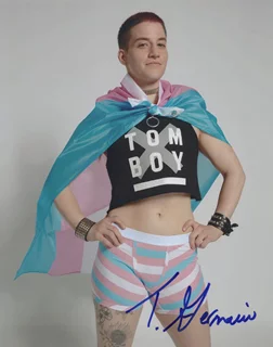 Theo Germaine autograph