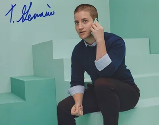 Theo Germaine autograph