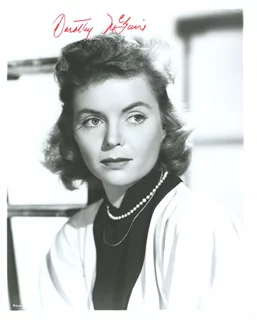 Dorothy McGuire autograph