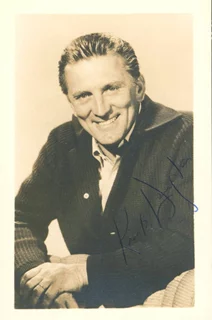 Kirk Douglas autograph