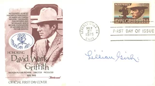 Lillian Gish autograph