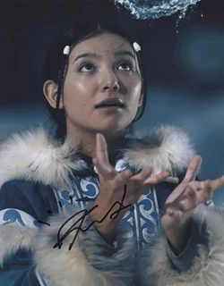 Kiawentiio autograph