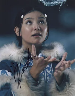 Kiawentiio autograph