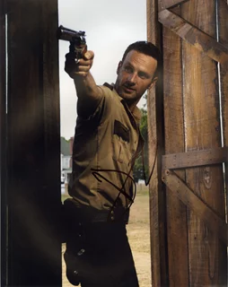 Andrew Lincoln autograph