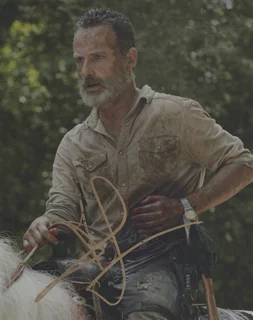 Andrew Lincoln autograph