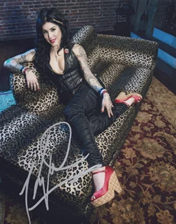 Kat von D autograph