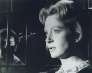 Peter Wyngarde autograph