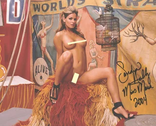 Sandra Hubby autograph