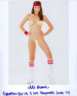 Ali Rose autograph