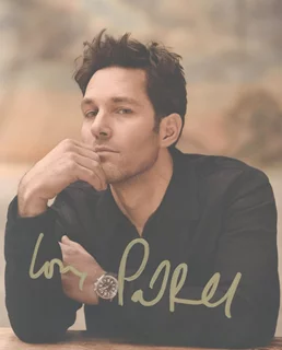 Paul Rudd autograph