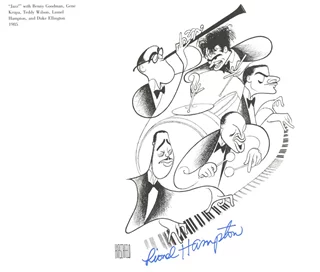 Lionel Hampton autograph