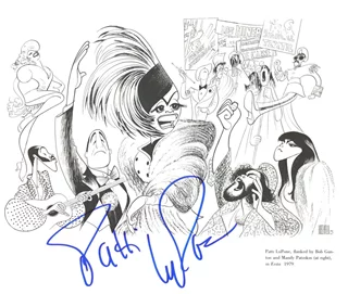 Patti LuPone autograph