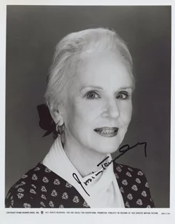 Jessica Tandy autograph