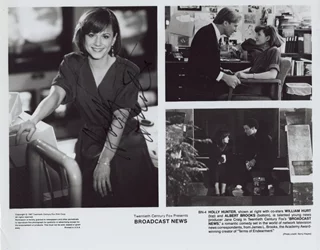 Holly Hunter autograph