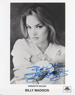 Bridgette Wilson autograph