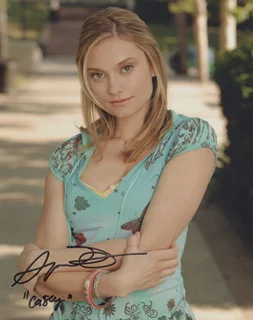 Spencer Grammer autograph