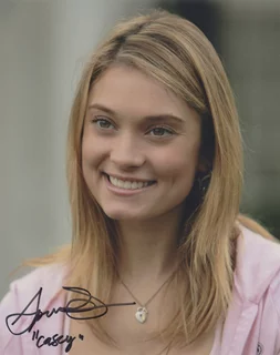 Spencer Grammer autograph