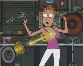 Spencer Grammer autograph