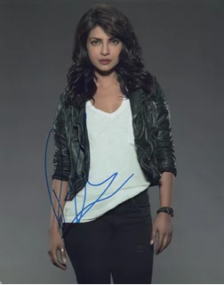 Priyanka Chopra autograph
