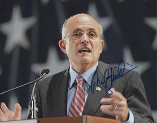 Rudy Giuliani autograph