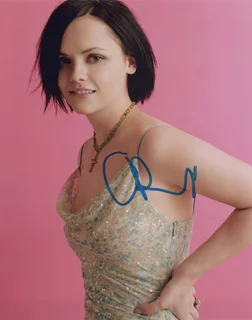Christina Ricci autograph