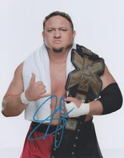 Samoa Joe autograph