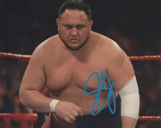 Samoa Joe autograph