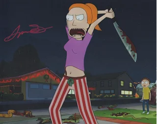 Spencer Grammer autograph