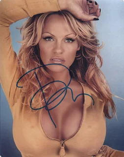 Pamela Anderson autograph