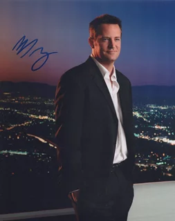 Matthew Perry autograph