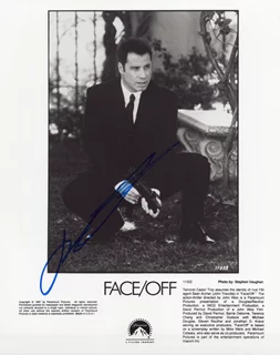John Travolta autograph