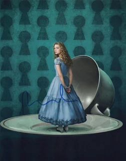 Mia Wasikowska autograph