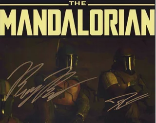 The Mandalorian autograph