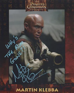 Martin Klebba autograph