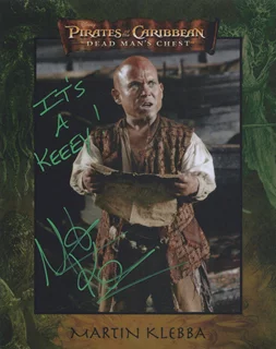 Martin Klebba autograph