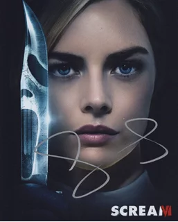 Samara Weaving autograph