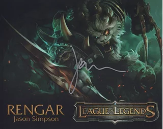 Jason Simpson autograph