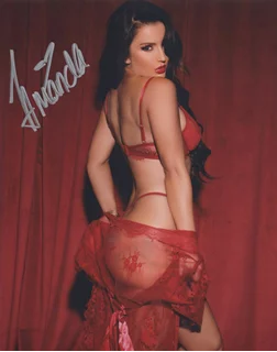 Amanda Paris autograph