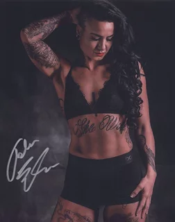 Ashlee Evans autograph